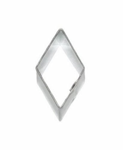 Kleiner Rhombus – Mini-Ausstechform, Weißblech