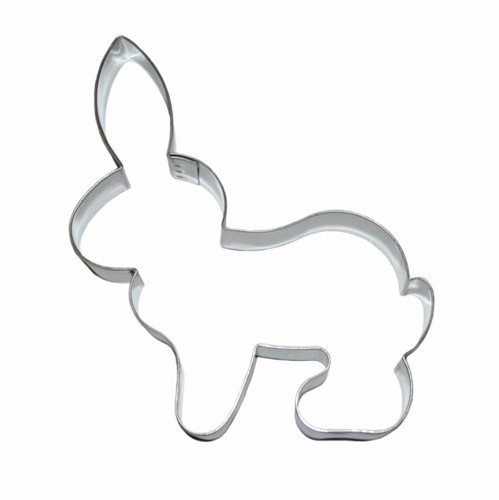 Sitting rabbit – cookie cutter, tinplate