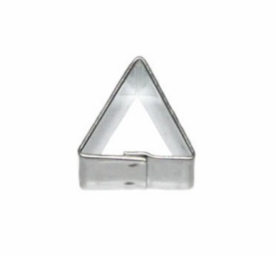 Dreieck – Mini-Ausstechform, Weißblech