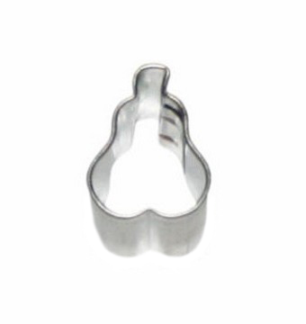 Baby pear – miniature cookie cutter, stainless steel