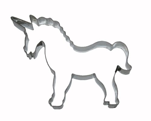 Unicorn – cookie cutter, 120 mm, stainless steel