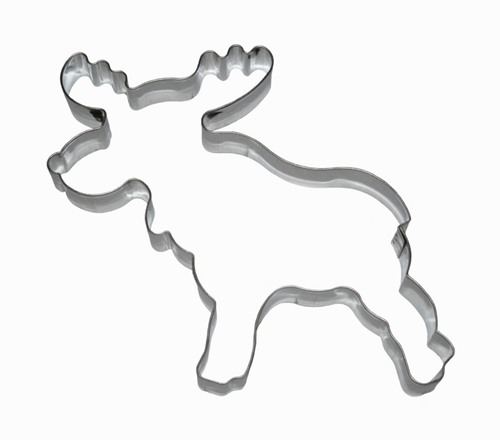 Reindeer – cookie cutter, 150 mm, stainless steel