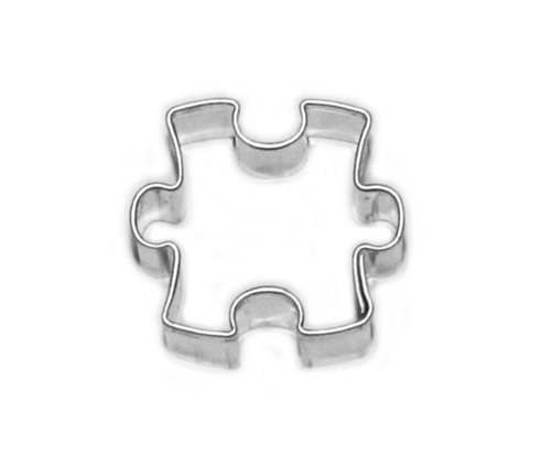Puzzle – cookie cutter, 20 mm, tinplate