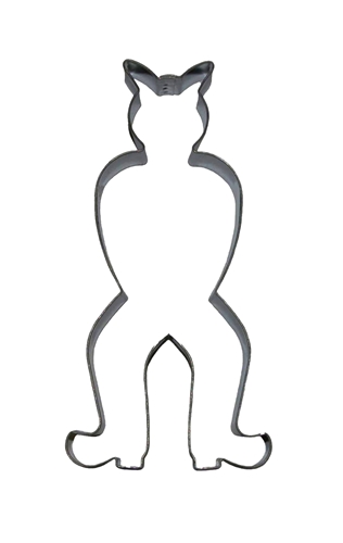 Devil – small cookie cutter, stainless steel