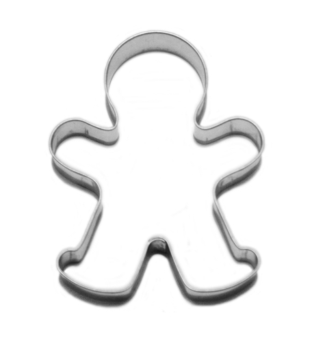 Gingerbread man – cookie cutter, 95 mm, stainless steel