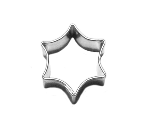 Rounded star – small cookie cutter, tinplate