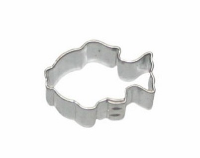 Small fish – miniature cookie cutter, stainless steel