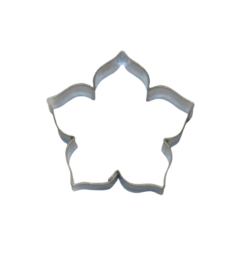 Lilie – Ausstechform, 55 mm, Weißblech