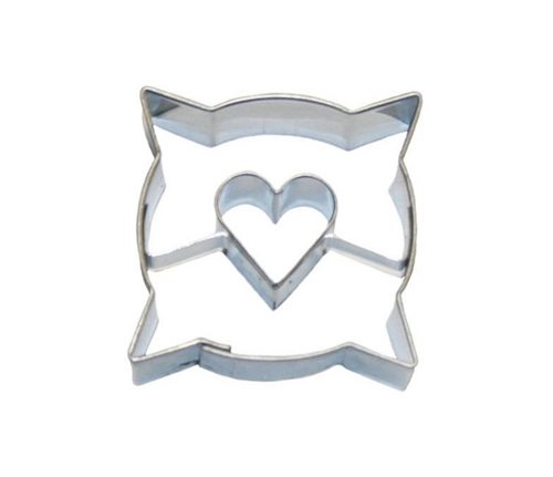 Pillow / heart cut-out – cookie cutter