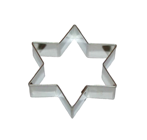 Star – cookie cutter, 55 x 62 mm, tinplate