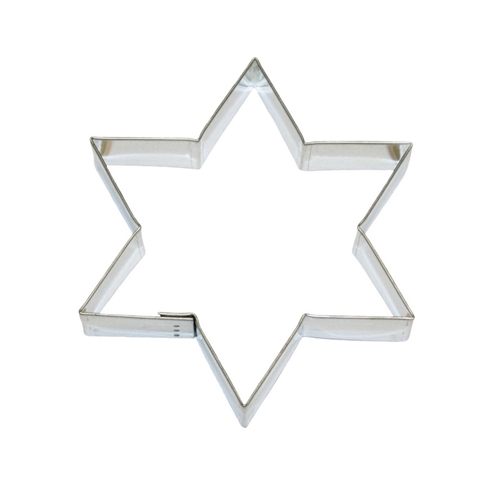 Stern – Ausstechform, 110 x 95 mm, Weißblech