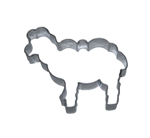 Lamb (sheep) – cookie cutter, tinplate