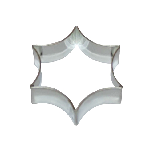 Rounded star – cookie cutter, tinplate