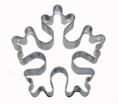 Snowflake – small cookie cutter, stainless steel