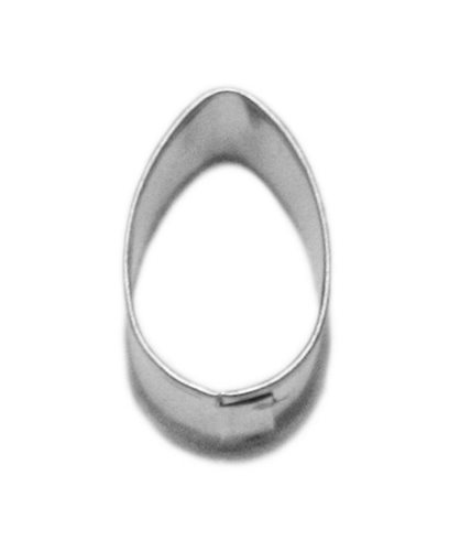 Egg – miniature cookie cutter, stainless steel