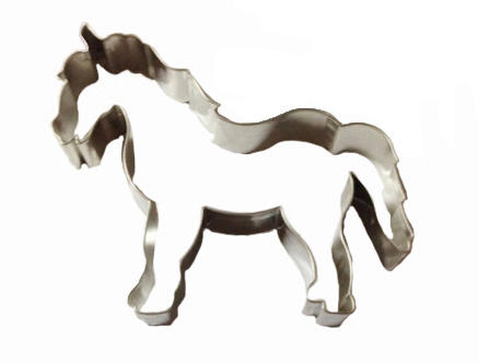 Horse – large cookie cutter, tinplate
