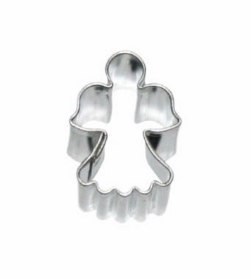 Angel – miniature cookie cutter, stainless steel