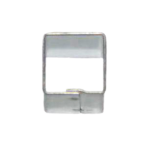 Square – miniature cookie cutter, stainless steel