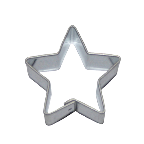 Star – cookie cutter, 5-pointed, 60 mm, tinplate