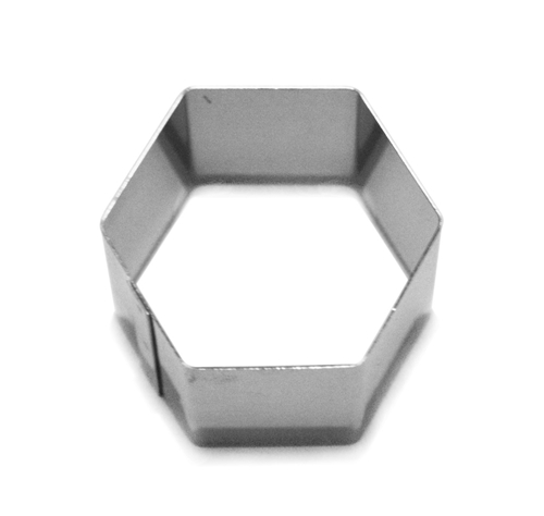 Semifreddo – vykrajovátko ve tvaru šestiúhelníku